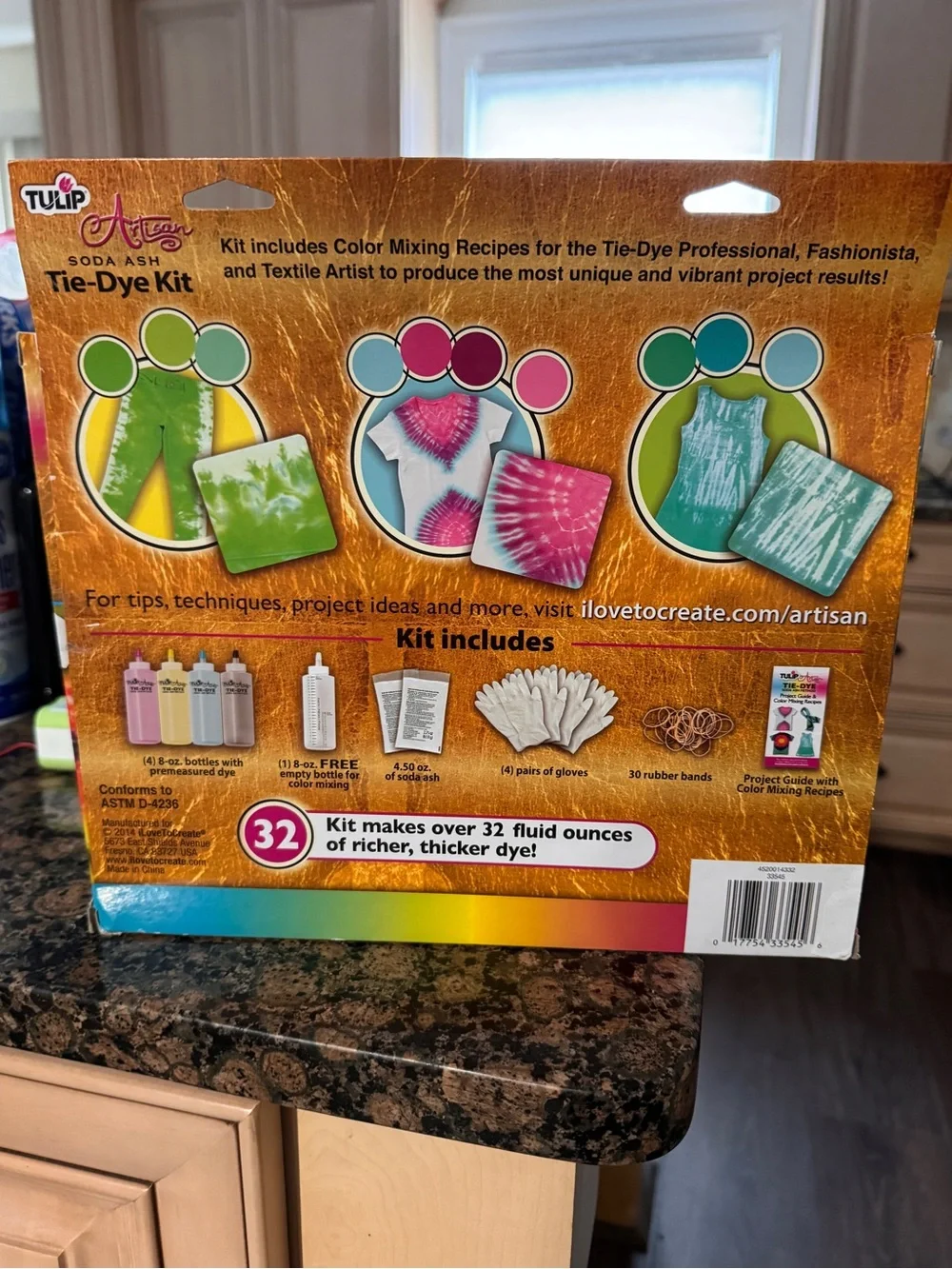 Artisan Soda Ash Tie-Dye Kit - Multicolor